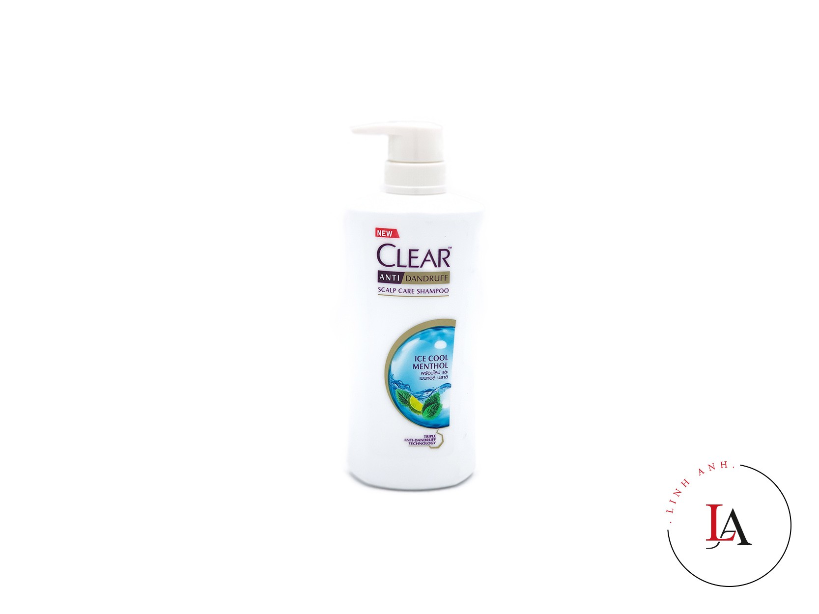 Dầu gội Clear mát lạnh bạc hà Thái 500ml